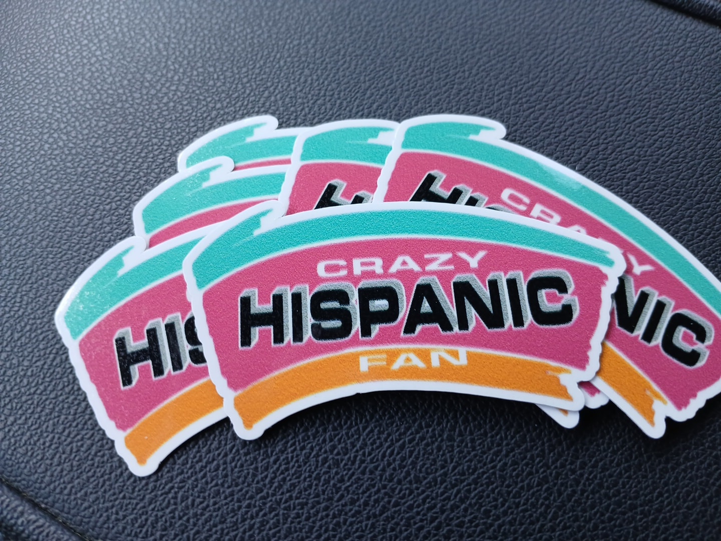Crazy Hispanic Fan Stickers